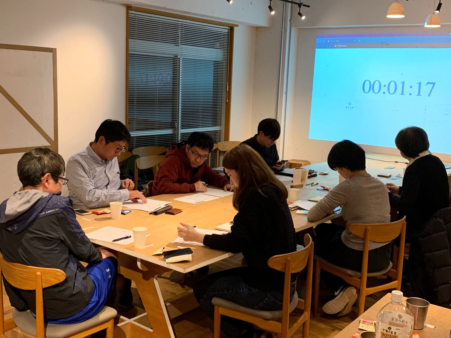 ワークショップ中の様子